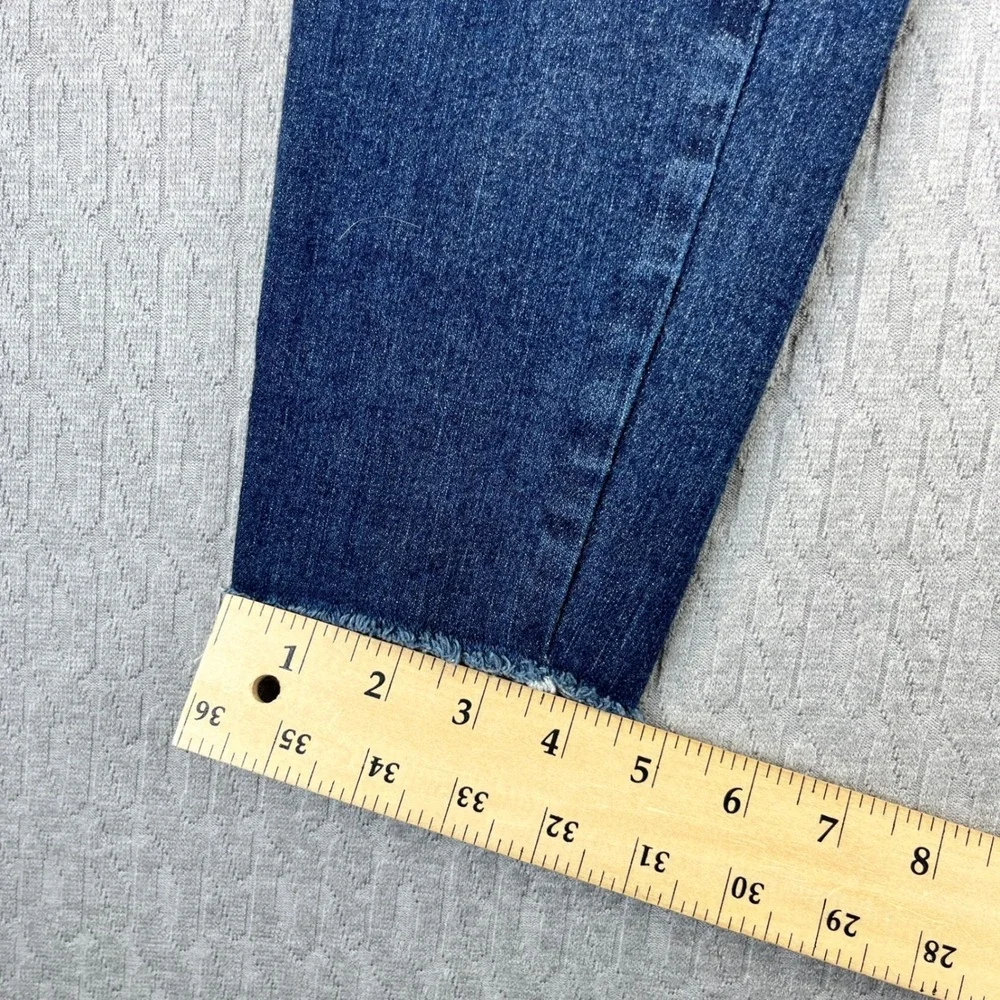 Judy Blue High Rise Ankle Fray Hem Women 7/28(27X27 skinny Slim Sexy Dress Jeans
